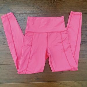American Eagle pink leggings